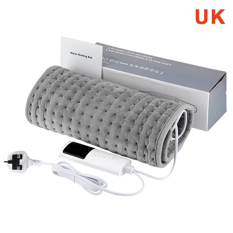 

Підтримуючий пояс для спини з підігрівом Електричний корсет для талії з регульованою температурою Теплий пояс для спини Зігрівач для живота Поясничний підтримуючий вкладиш UK