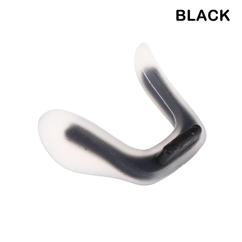 

1Pcs Anti Slip Eyeglasses Plug-in Bracket Eyeglass Nose Pads Bridge Strap Grip Hook U Shaped Nose Pads чёрный