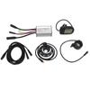 Electric Bicycle Modification Kit LCD5 Display Meter 15A Metal Case Controller 1 To 2 Cable Bike DIY Modified Set