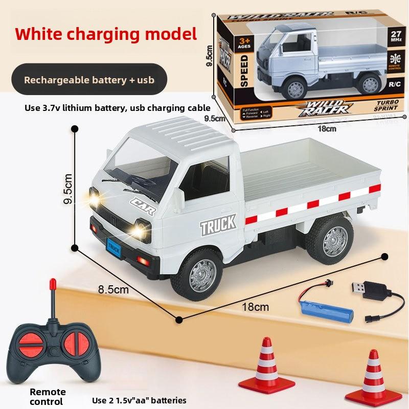 

1:16 Scale Drift Rc Truck 4Wd High-Speed Remote Control Car Toys With Led Lights All-Terrain Tires Realistic Model Toy For Boys