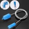 Stainless Steel 61" Pipe Brushes Blue Hose Cleaner Brush Metal Pipe Cleaner Brush  Fish Tank
