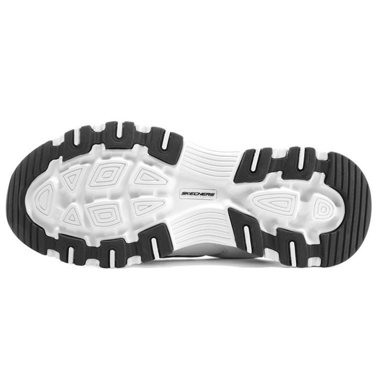 Skechers I-Conik Oreo Mesh Leather Fabric Comfortable Versatile Low-Top Lifestyle Casual Shoes Men Sneaker White Black 8790161-WBK