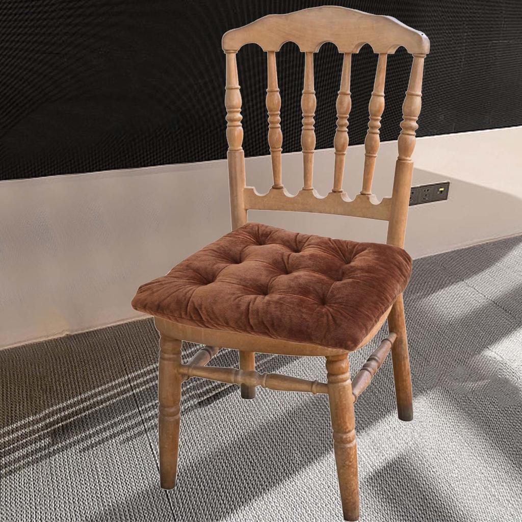 Chair Cushion Round Cotton Upholstery Soft Padded Cushion Pad  Home Or Car