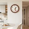Cream Style Clocks Modern Household Wall Clock Living Room Study Silent Wall Hanging Clock Watch Home Decoration