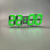 6609 Automatic Photosensitive Digital Clock 3D Electronic Clock Multi-Function Seat Hanging Dual-Purpose Led Clock Quality