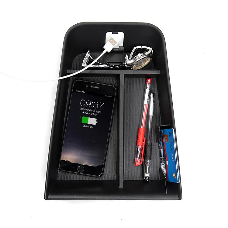 For Ford Mustang Mach-E 2025 2025 Car Central Console Armrest Storage Box Accessories Stowing Tidying Organizers Tray Stowing