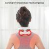 4-Head Cervical Spine Massager Strength Adjustment USB Rechargeable Intelligent Pulse Heating Neck