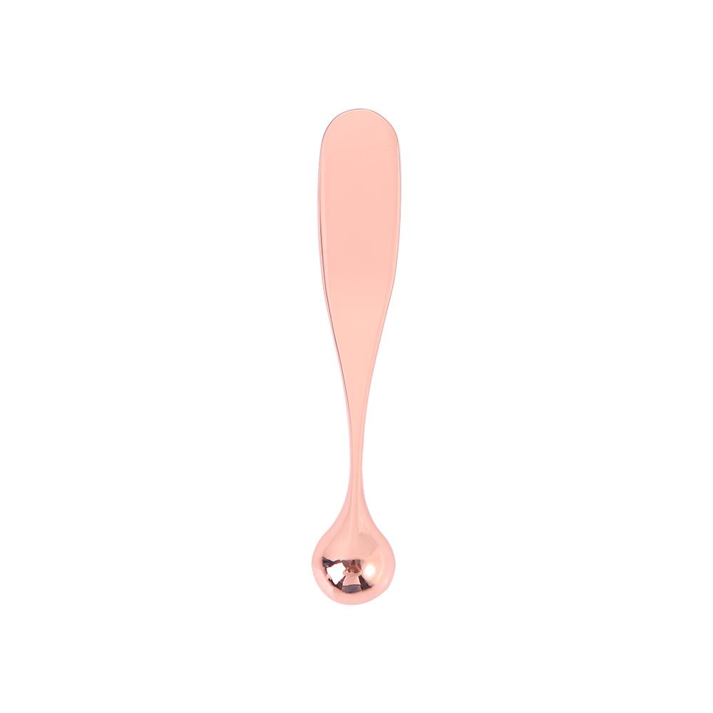

Portable Face Massage Eye Fatigue Relief Anti Wrinkle Eye Applicator Cosmetic Spatulas Eye Cream Spoon Eye Roller Massage Stick рожевий колір золота