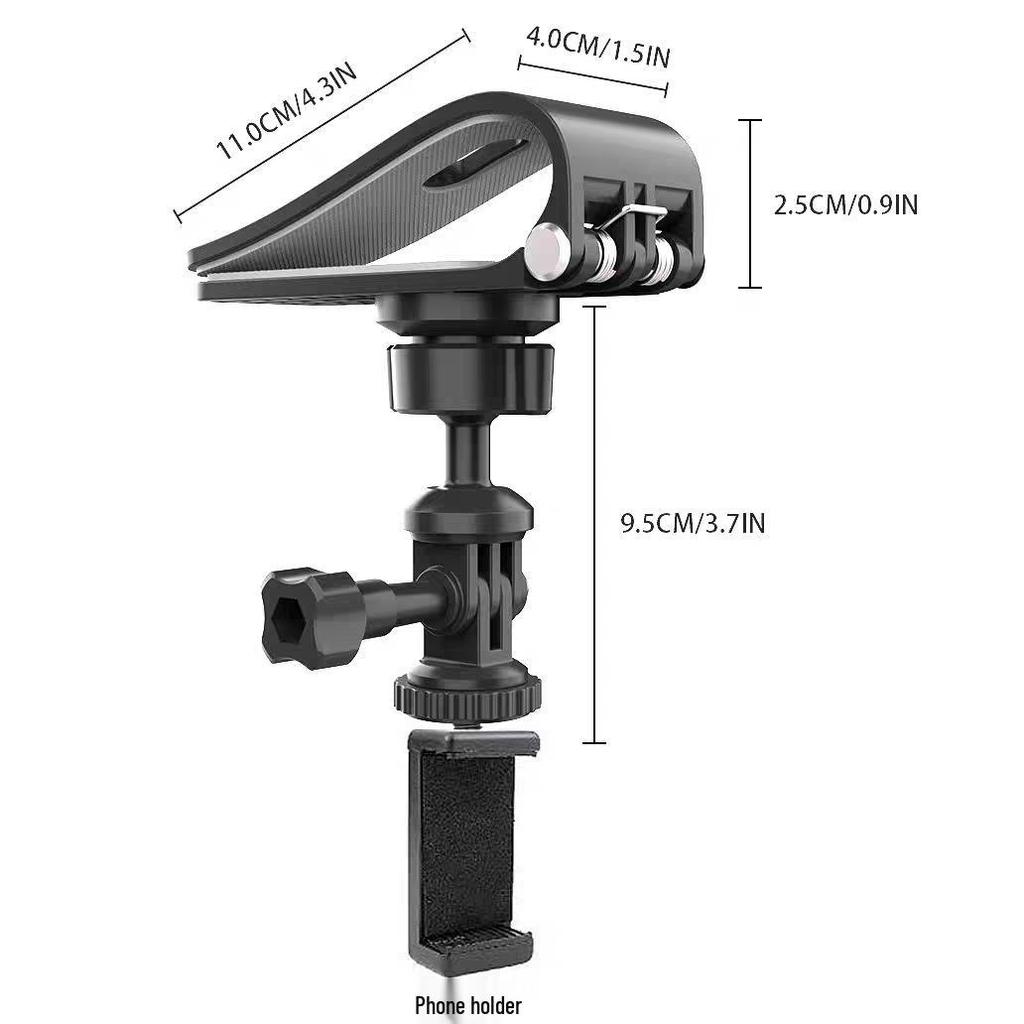 360one Car Sun Visor Mount for Panoramic Action Camera - Insta360 Accessories