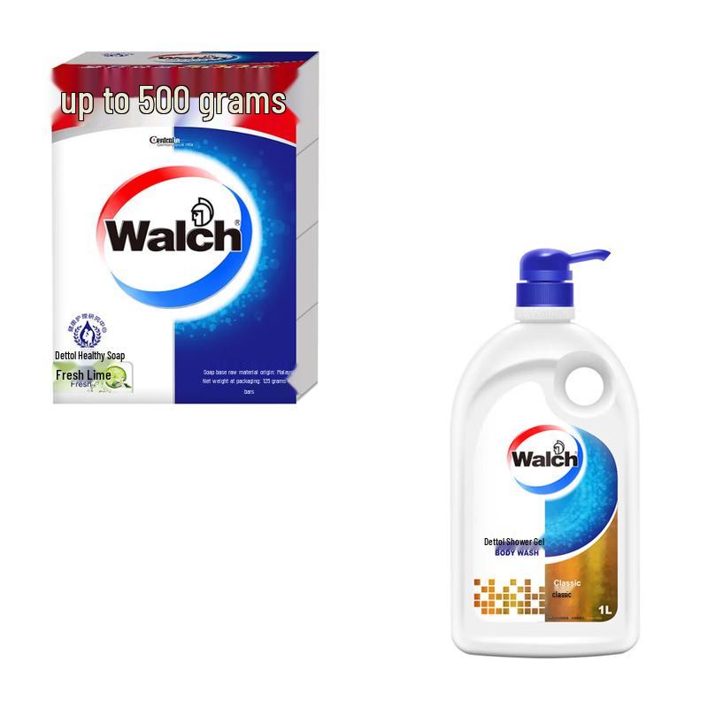 

Walch Fresh Lime Healthy Soap & Classic Shower Gel Bundle