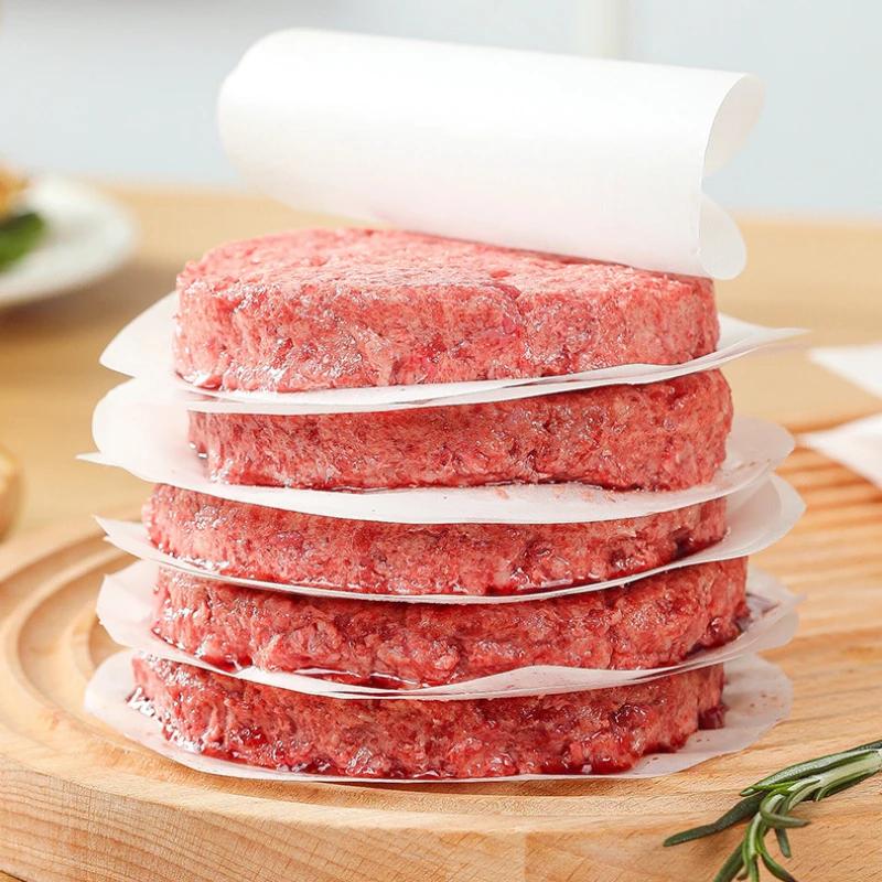 100Pcs/Lot Hamburger Press Patties Papers Patty Oil Paper Drop Shipping