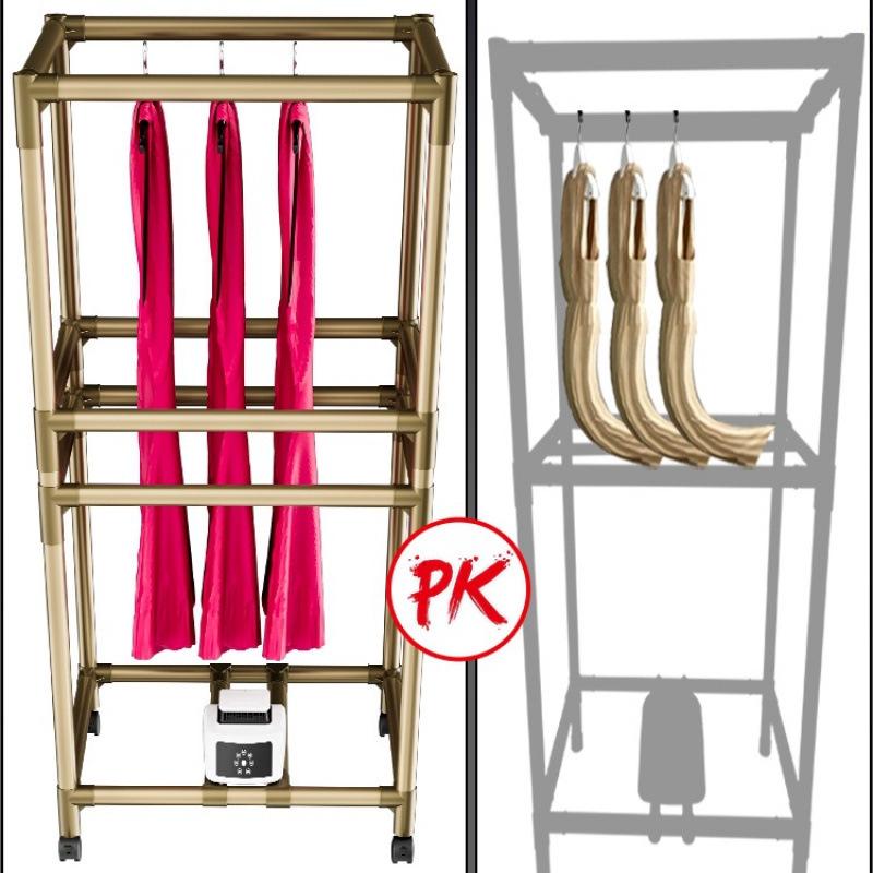 Kompaktní domácí sušička prádla: Rychleschnoucí, Větraná skříň