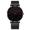 Minimalist Mens Fashion Ultra Thin Watches Simple Men Business Mesh Belt Quartz Wrist Watch Relogio Masculino