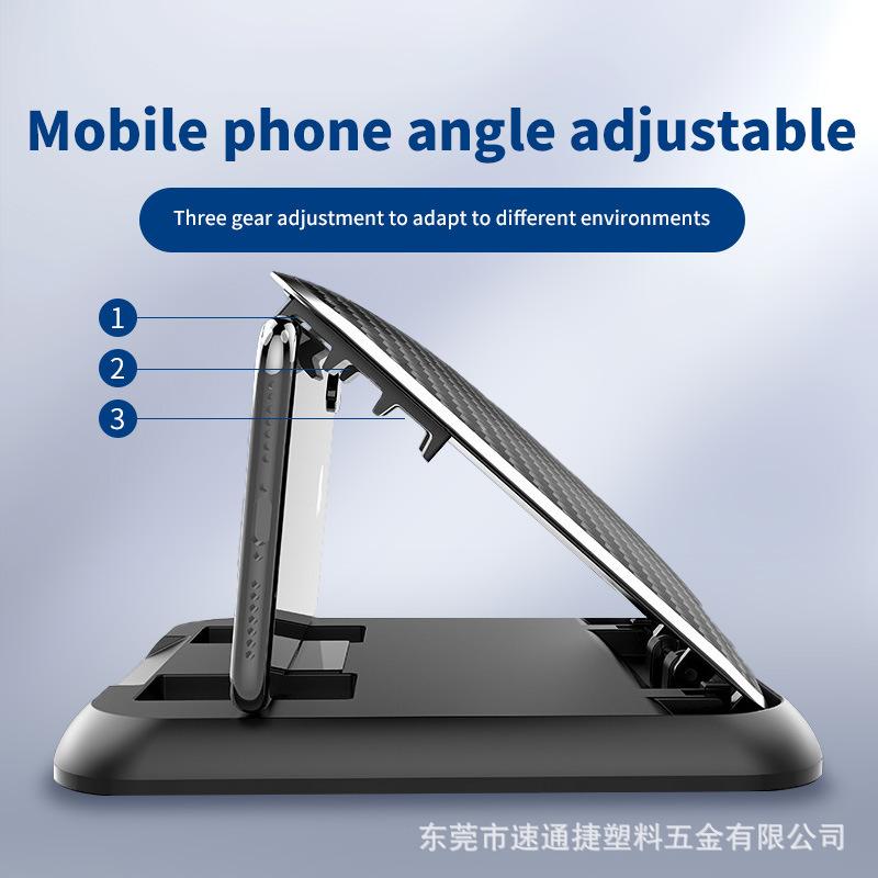Universal Car Phone Holder Car Dashboard Anti-Slip Silicone Phone Holder Adjustable Smartphone Support
