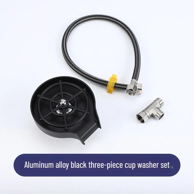 Household Stainless Steel ABS Useful Things for Kitchen and Home Gadgets Automatic Rinsing Cups in Commercial Bars Kitchenware