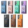 2 in 1 Detachable Cards Solt Wallet Leather Ring Holder Case For Samsung Galaxy S25 Ultra S24 FE S23 Plus A16 A55 A15 A56 Cover