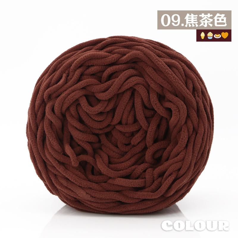 Round Strand Hollow Cotton Thread 2Mm Medium Coarse Cotton And Linen Hand-Woven Diy Crocheted Hat Thread Bag Material Hollow Yarn