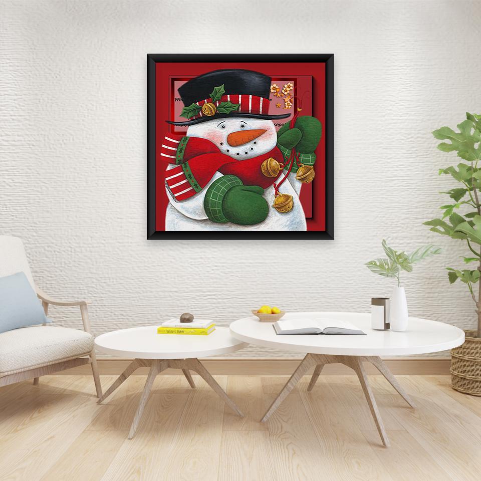 DIY Santa Claus 5D Diamond Painting Full Round Drill Rhinestone Mosaic Diamond Embroidery Cross Stitch Wall Art Home Gift Decor