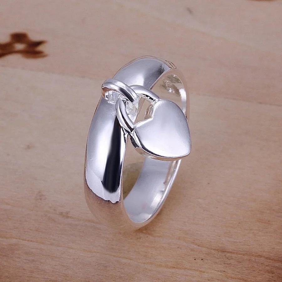 women Copper Rings cute lovely valentine gift Jewelry romantic heart wedding gifts