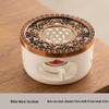 Chinese Style Candle Tea Warmer Set