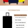 Solid Color Removable Luggage Protector with Logo Option and Buckles