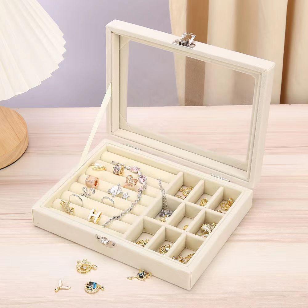 Jewelry Organizer With Multiple Compartments For Home Storage And Gift Giving