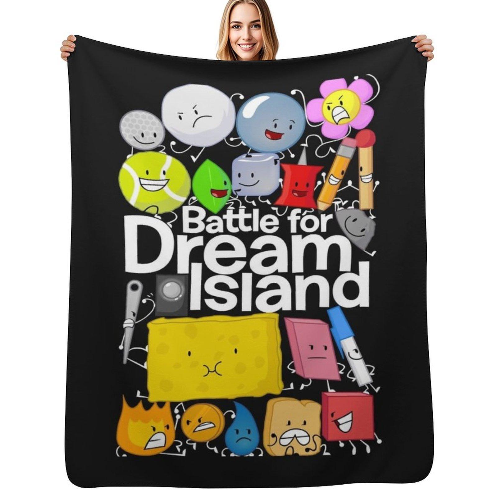 

BFDI Poster Black Relaxed Fit Throw Blanket Shaggy Furry Soft Blanket for Bedroom Living Room 102x76cm(40x30in)