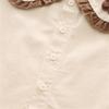 2024 3Pcs Spring Baby Girls Clothing Sets Children Knitted Vest Lace Shirt Pants  Suit Infant Floral Princess Clothes Kids Outfits