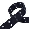 Breasted For Women Hollow Korean Waist Strap Double Grommet Hole Man Waistband Canvas Waist Belt
