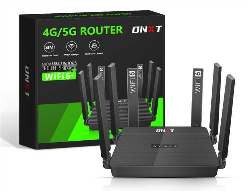 4G LTE WiFi 6 Router with SIM Card Slot for Americas - Battery Included