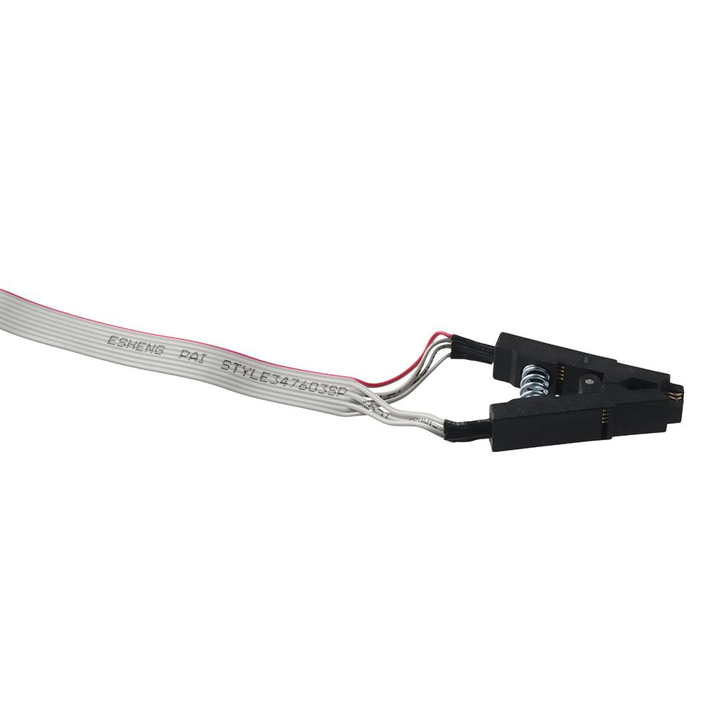 2 Set 8 Pin Test Clamp SOP8 to DIP8 Data Synchronization Cables Durable Adapter Board