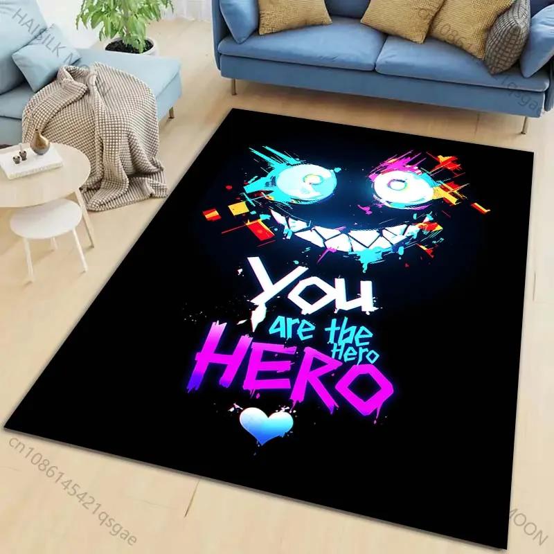 6 Styles Fashion Neon Graffiti Printed Carpet for Living Room Bedroom Home Decor Non-slip Floor Mat Modern Carpet Sofa Area Rugs