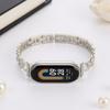Correa de Acero Inoxidable de Lujo Para xiaomi mi band 10 9 8 Reemplazo de Correa para reloj inteligente para mi band 9 Pulsera Correa de reloj Accesorios