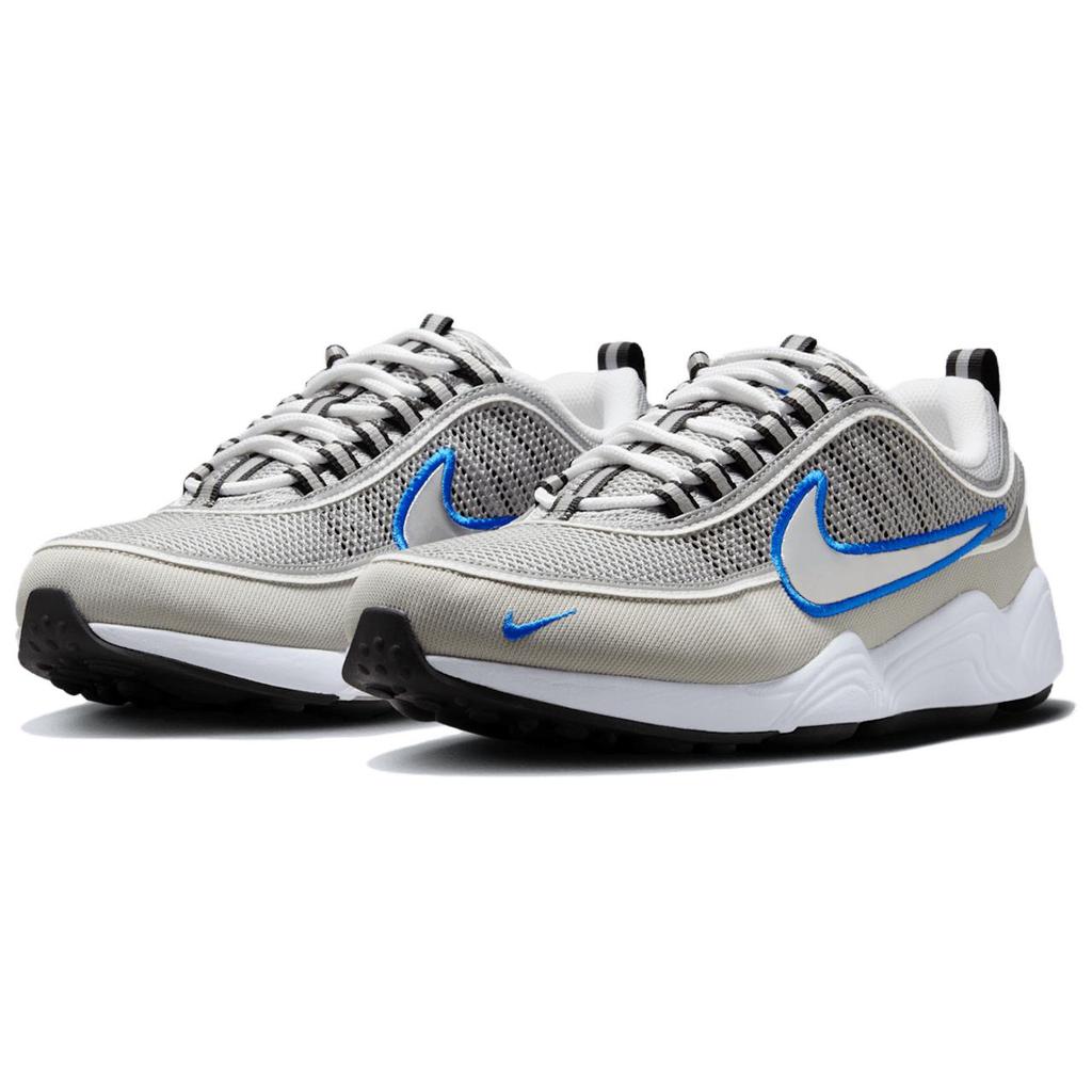 Nike Air Zoom Spiridon SP Argento Metallizzato Blu 2025 Sneakers Unisex Bianco Blu Segnale Nero HF9117-003