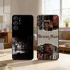 Singer B-Bruno M-Mars Phone Case For Samsung S26,S25,S24,S21,S22,S23,S30,Ultra,S20,FE,Lite,10,9,Black Cover