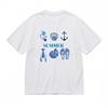 Men's Breathable Trend Classic T-Shirt Ocean Adventure Summer Design Tee