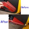 Red Carbon Fiber Door Speaker Horn Cover Trim Decor for Toyota Supra 19-22