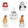 In Stock Mofusand Ebi Nyan Shark Cat Marine Animals Series  Cat Kawaii Action Figures Desktop Decoration Birthday Present