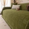 Half fleece autumn and winter high-density sofa towel simple non-slip full cover one piece sofa cover