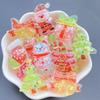 10Pcs Cute Cartoon Santa Claus, Snowman Flat Back Resin Cabochons Scrapbooking DIY Jewelry Craft Decoration Accessorie