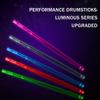 LED Luminous Drum Stick 15 Color Gradient USB Charging With Switch 5A Standard Size Performance Fluorescent Drum Stick