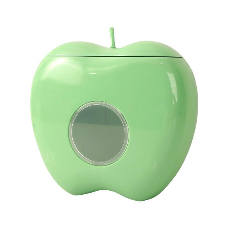 Wall-Mounted Punch-Free Storage Box for Kitchen Wraps & Garbage Bags