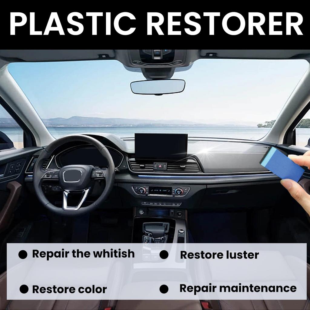 Plastový renovátor do auta Back To Black Lesk Produkty na čištění auta Obnova plastů a kůže Auto leštěnka a opravný nátěr Renovátor