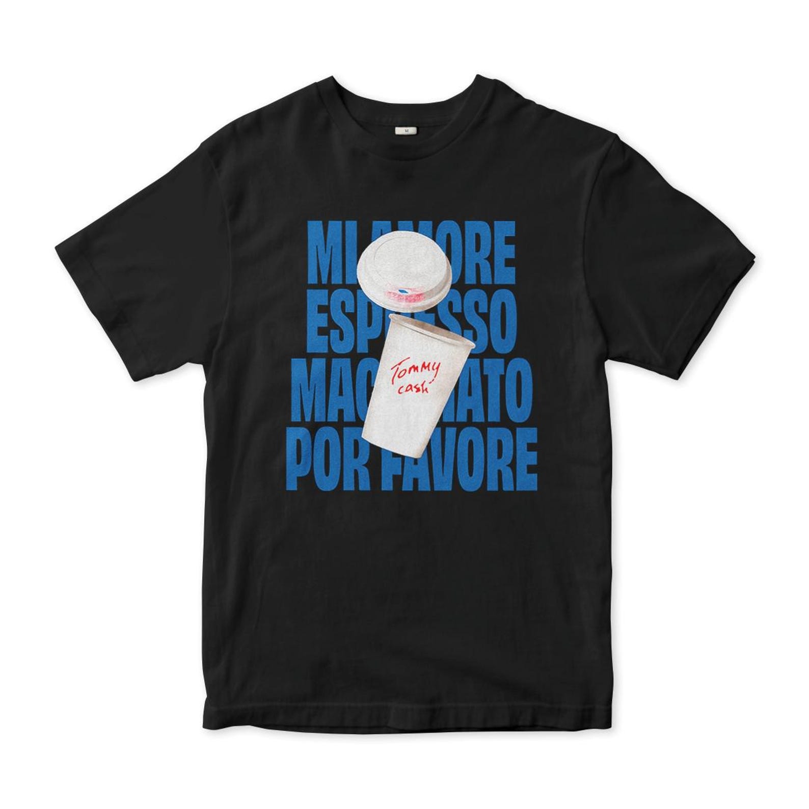 Espresso Macchiato Tommy Cash T-Shirt, Men s Women s Kids Sizes (TMC-152800) 2XL