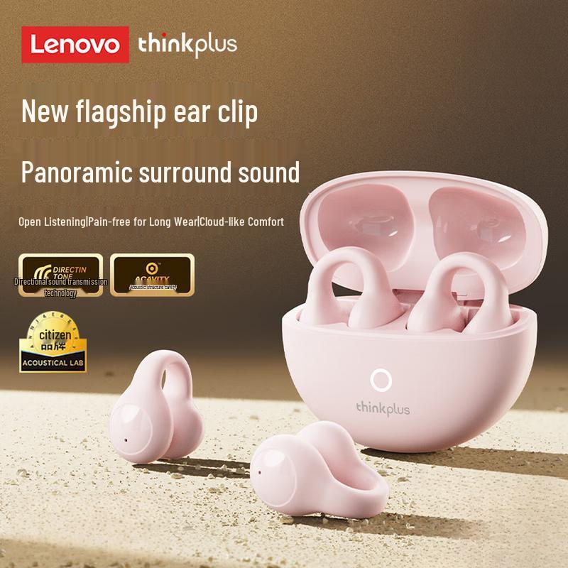 

Lenovo LP25 True Wireless Open-Ear Clip Bluetooth 5.4 Sports Headphones