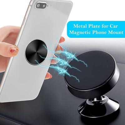 Magnetic Metal Plate Disk For Magnetic Car Phone Holder Universal Strong Magnet Iron Sheet Sticker For Mobile Phone Stand Mount