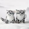 Miniso Realistic Snow Leopard Stuffed Animal Plush Toy Soft Plush Children s Gift Collection