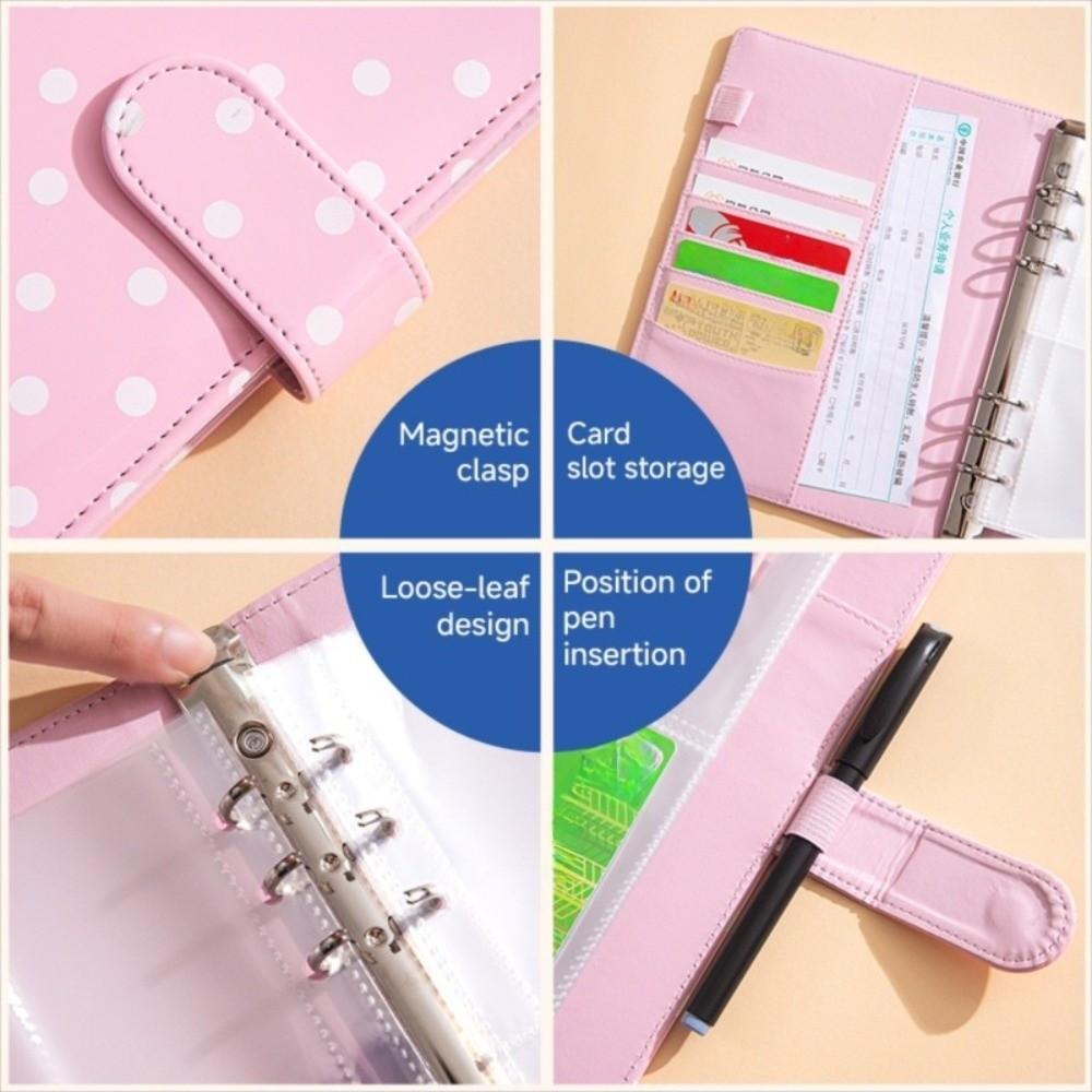 PU A5 Soft Budget Binder Planner Colorful Money Saving Envelope  Financial Management