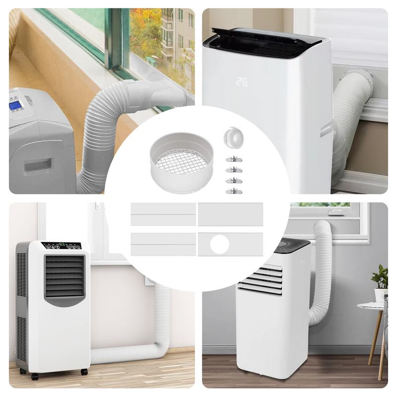 Dryer Vent Kit For Electric Dryer Exhaust Pipes Hose Dryer Vent Parts Clothes Dryer Connector For Sliding Window Dryer