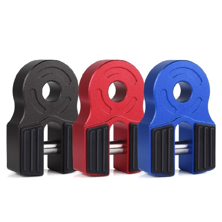 Rapid Connect Aluminum Winch Hook Secure Trailer Linkage Winch Shackle Mount for Off Road Towing Applications